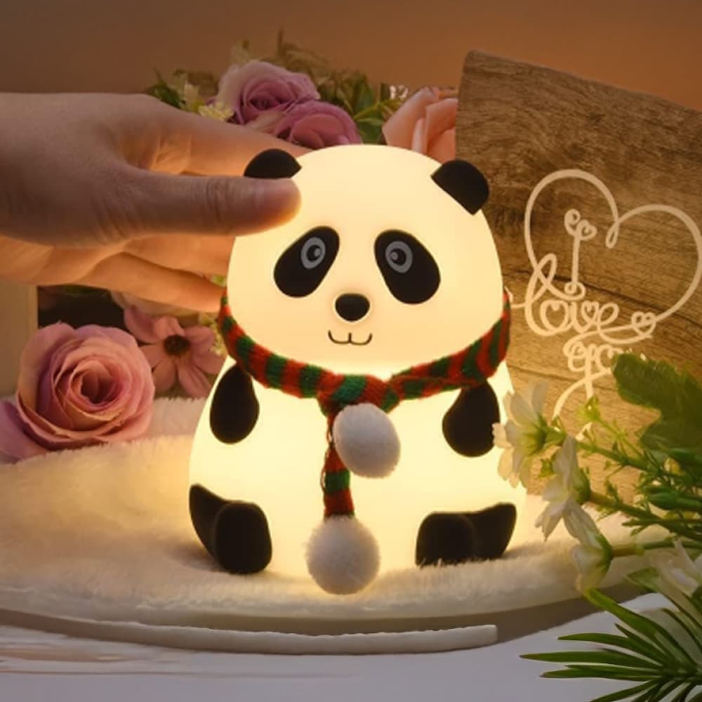 Panda Night 5 W Decorative Lamp (USB Rechargeable with Gesture Control)