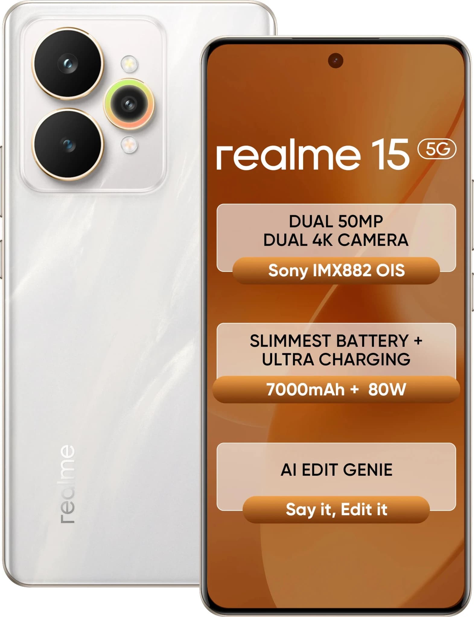 realme 15 5G (256 GB) (12 GB RAM)